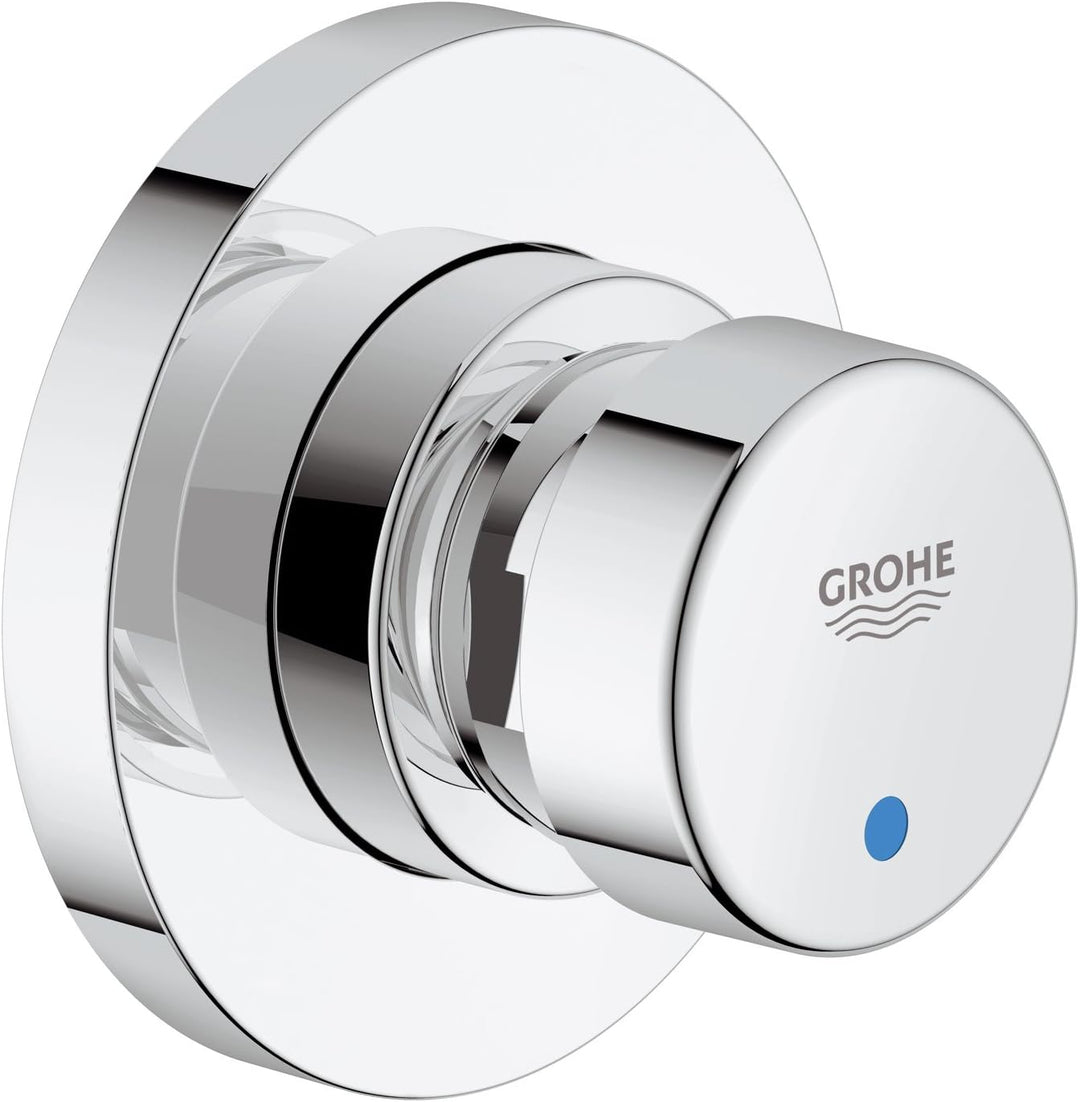 GROHE Euroeco CS Selbstschluss Durchgangsventil 36268000, Silber, Durchgangsventil