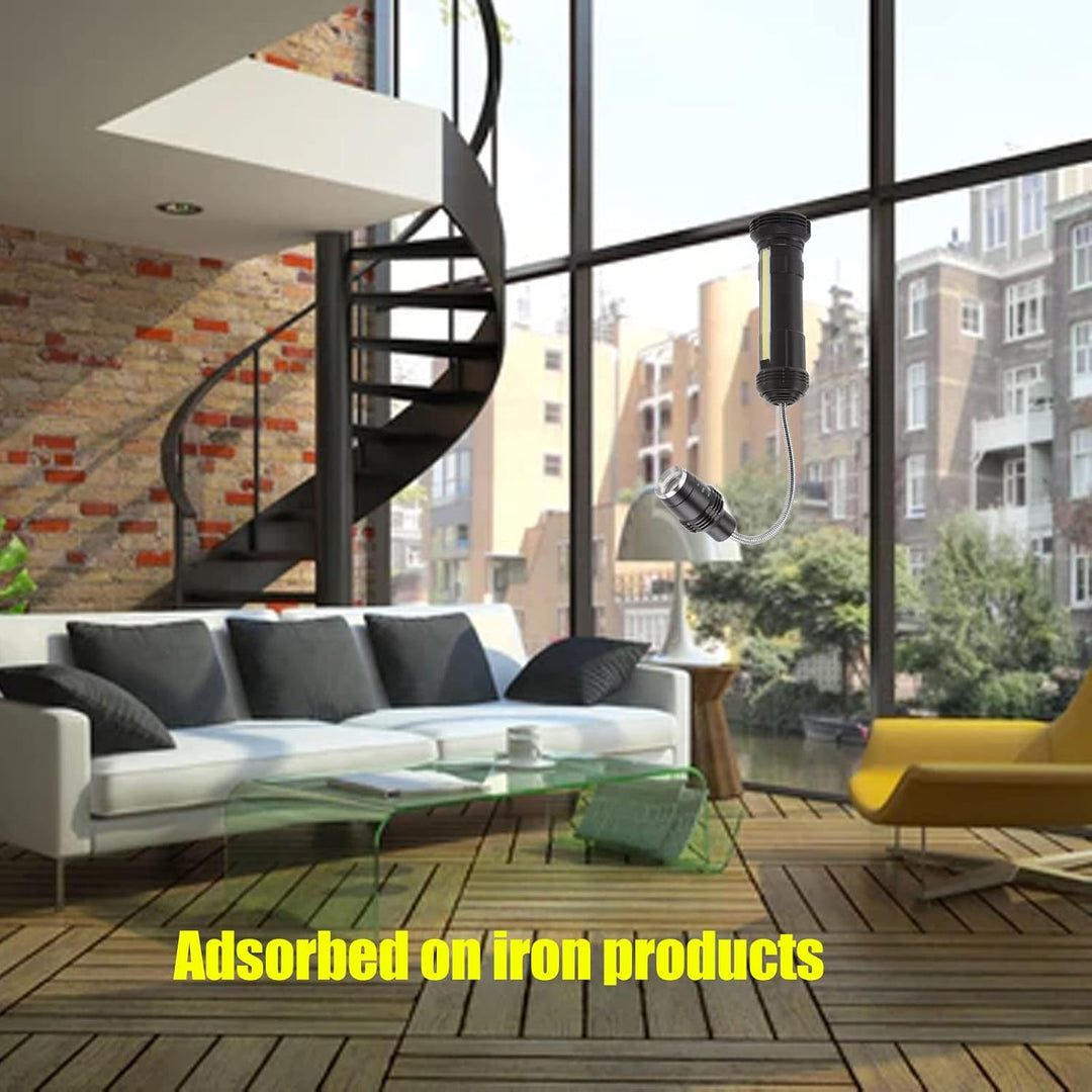 Topyond Grilllicht, Magnetische Grilllichter Mit Seitenlampe, Zoombare, Wasser- Und Hitzebeständige