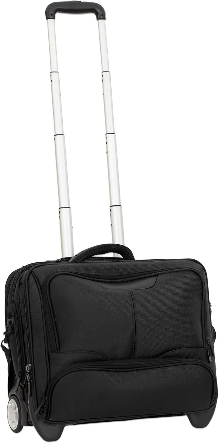 Dermata 2-Rollen-Businesstrolley Nylon 44,5 cm schwarz