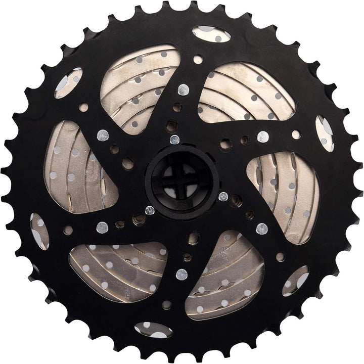 BESNIN Kassette für Mountainbike 9 Fach 11-32T/11-36T/11-40T/11-42TKassette 9 Fach Fahrrad-freilauf