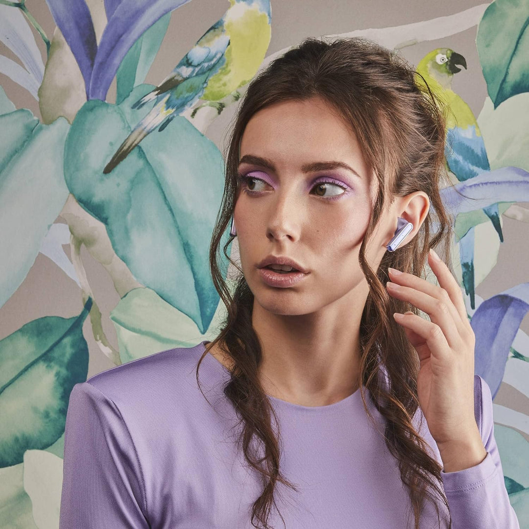 Energy Sistem Earphones True Wireless Style 4 Violet (Kopfhörer zum kabellosen Musikgenuss Kompaktes