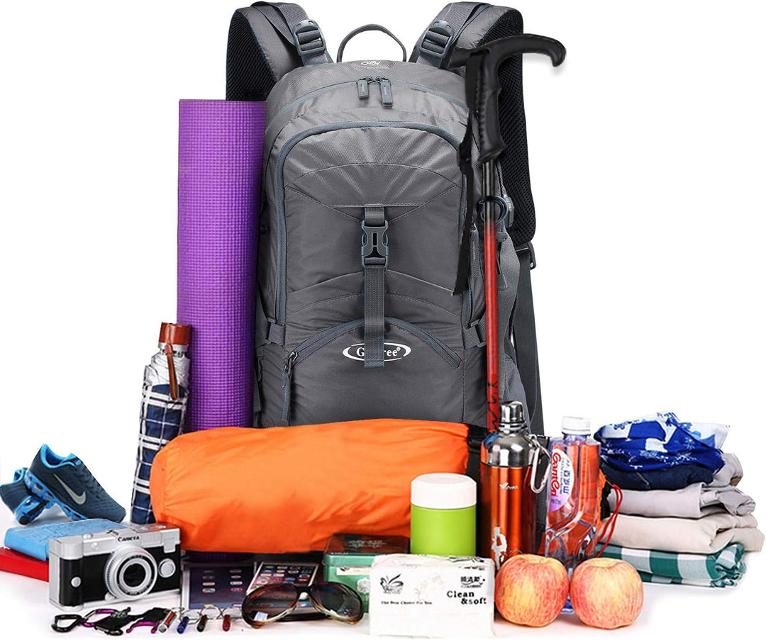G4Free 45L Wanderrucksäcke mit Regenschutz Wasserdicht Trekkingrucksack Reiserucksack Outdoor Campin
