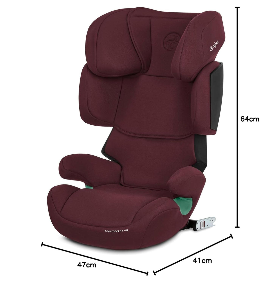 CYBEX Silver Kinder-Autositz Solution X i-Fix, Für Autos mit und ohne ISOFIX, Ab ca. 3 bis 12 Jahre