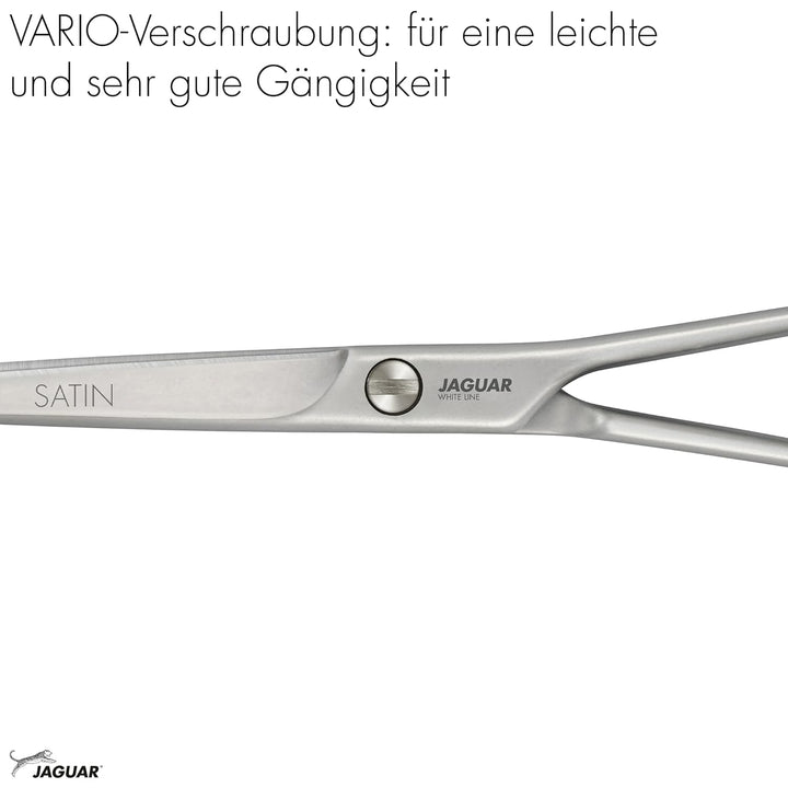 Jaguar 14560 White Line Satin, 6 Zoll, 1er Pack, (1x 1 Stück) Silber 6 Zoll, Silber 6 Zoll