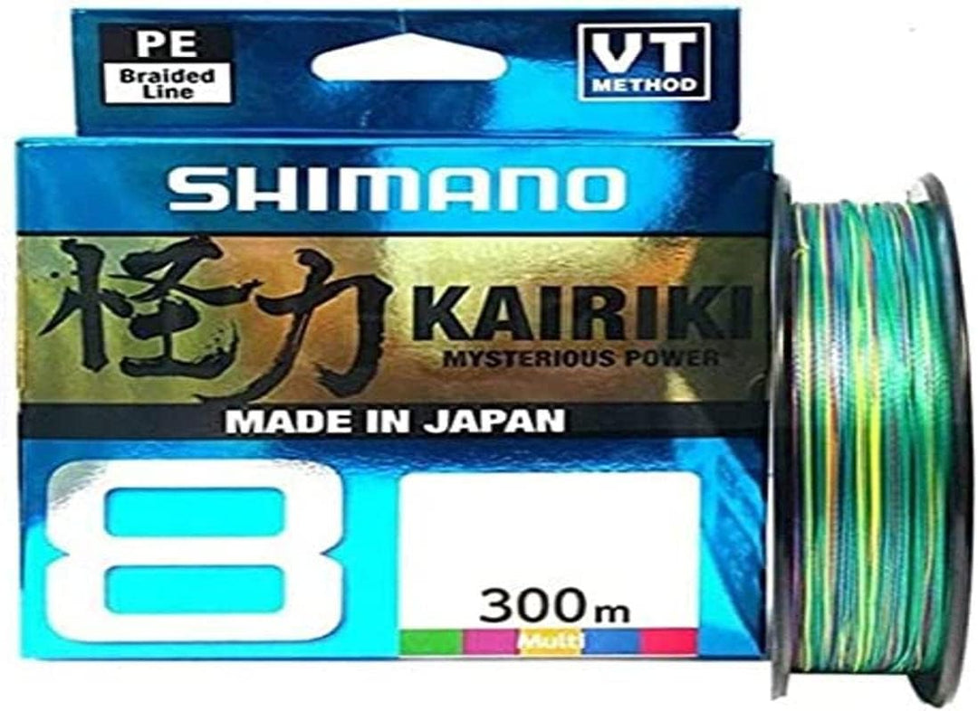 SHIMANO Kairiki 8 300 Meter geflochtene Angelschnur 59WPLA68R2, 0.06mm / 5.3kg, 300m