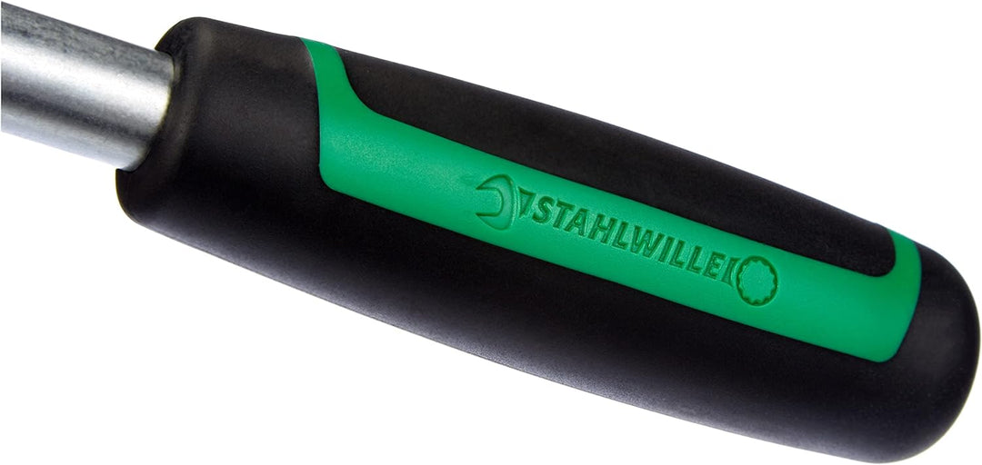 STAHLWILLE Nr. 512QR N | 1/2“ Ratsche mit 80 Zähnen | QR Sicherheitsverriegelung | extrem Robust | e