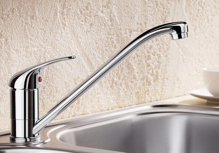 BLANCO Tipo 45 S Mini, Küchenspüle, Edelstahl Naturfinish, 1 Stück, 516524 & Daras Küchenarmatur, ch