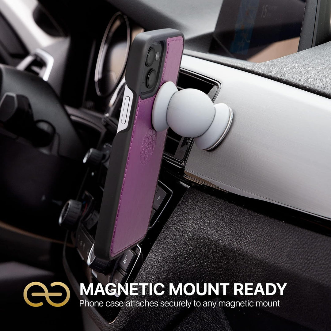 Dreem Fibonacci iPhone 13 Brieftaschen-Etui / 2-in-1 stossfestes Etui und abnehmbares Folio aus vega