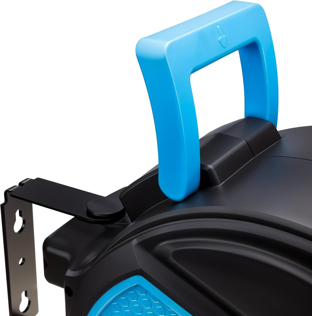 Druckluftschlauchtrommel PVC - Druckluftschlauch mit Aufroller 10m - Schlauchtrommel - Schlauch-Aufr