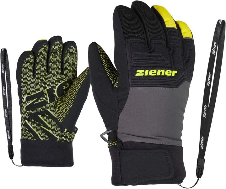 Ziener Kinder Lanus As Ski-Handschuhe/Wintersport | Wasserdicht, Atmungsaktiv, Trendig, Primaloft 6.
