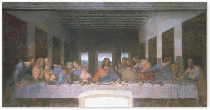 JUNIWORDS Poster, Leonardo da Vinci, Das letzte Abendmahl, 114 x 60 cm, 114 x 60 cm