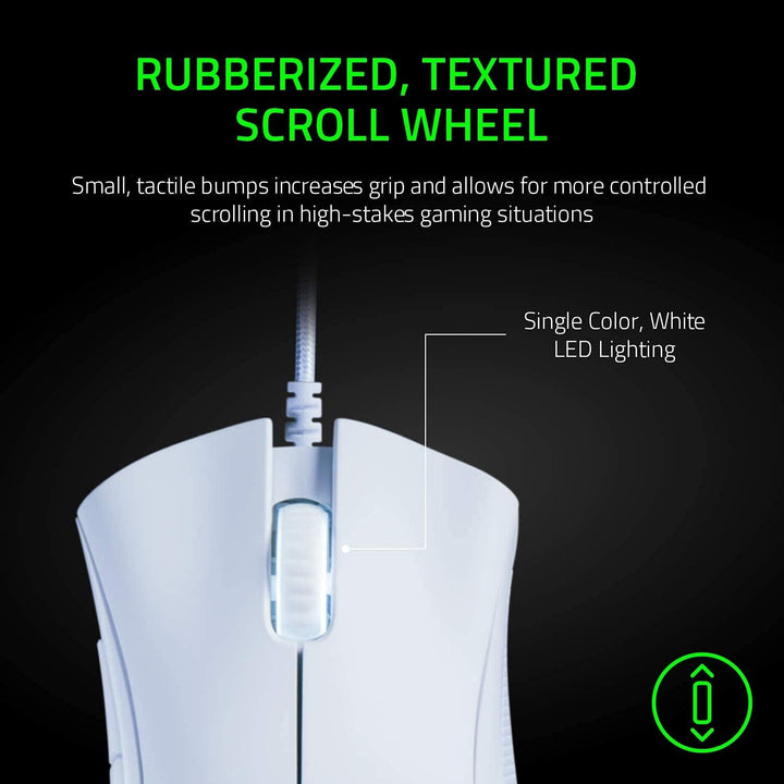 Razer DeathAdder Essential Gaming-Maus, optischer Sensor, 6400 DPI, 5 programmierbare Tasten, mechan