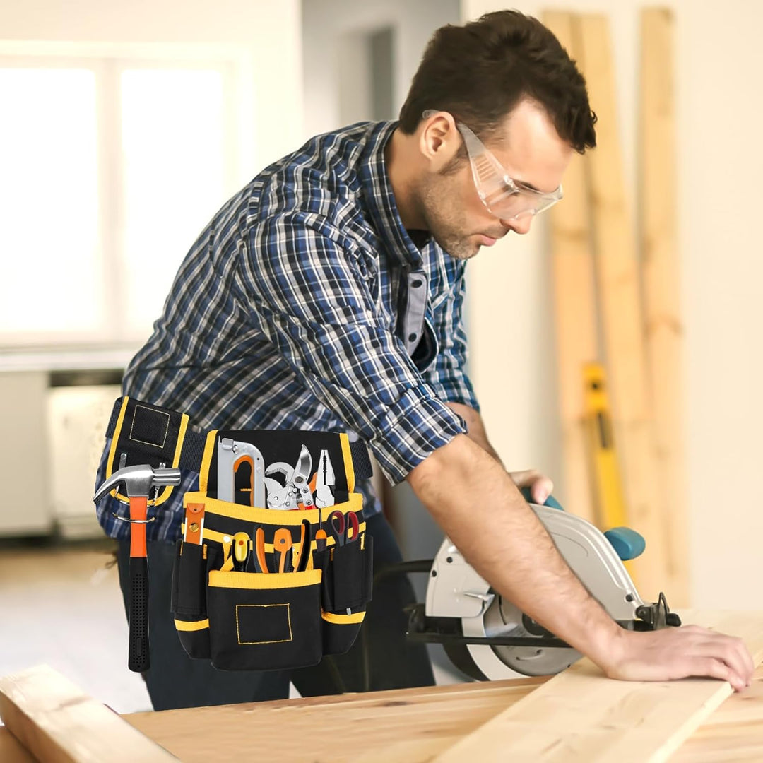 WerkzeuggüRtel, ArbeitsgüRtel, Tool Belt, GüRteltasche Werkzeug, Robuste, Verstellbare Oxford-Werkze