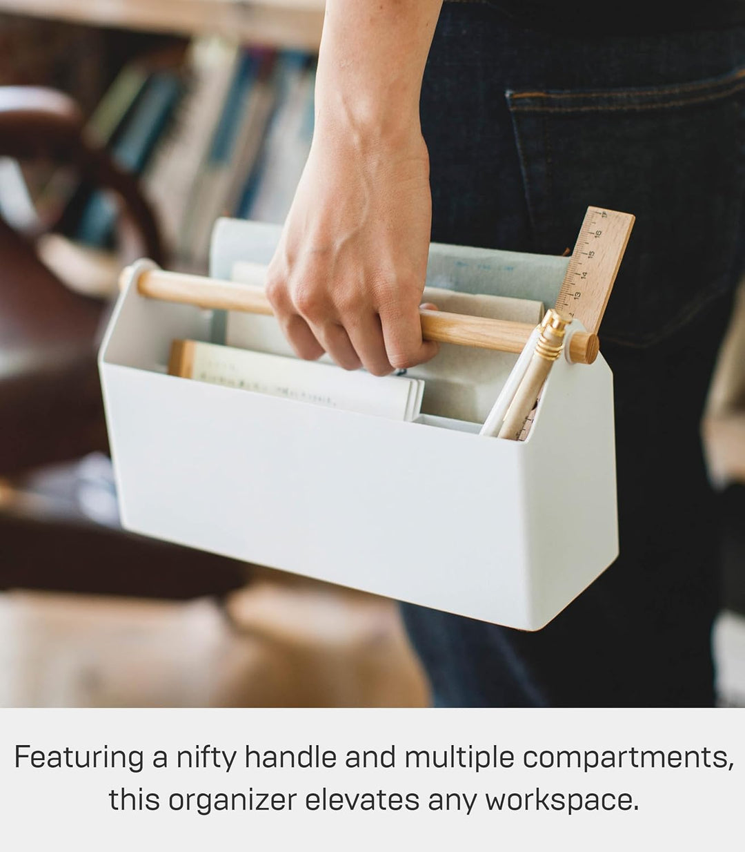 Pen & letter stand - Tosca - White