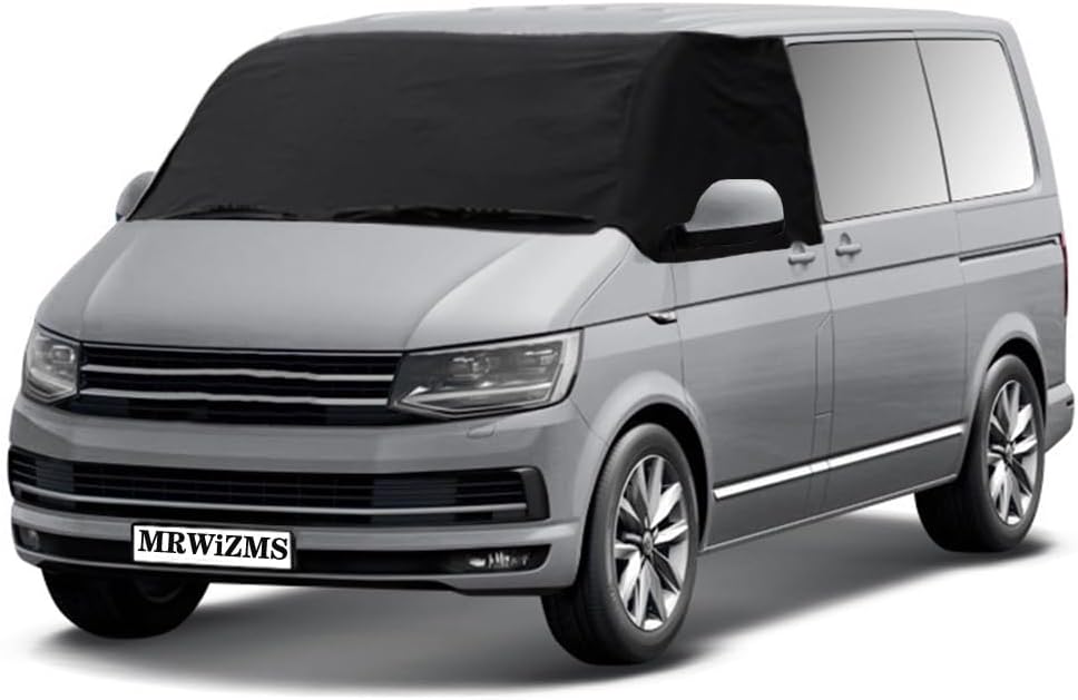 Frontscheibenabdeckung für VW T5 T6, Windschutzscheibenabdeckung, 600D Dickes Oxford Tuch Anti ultra