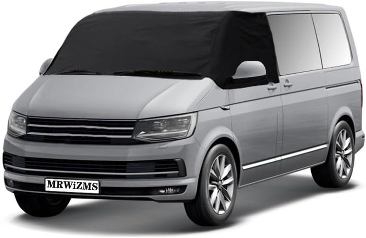 Frontscheibenabdeckung für VW T5 T6, Windschutzscheibenabdeckung, 600D Dickes Oxford Tuch Anti ultra