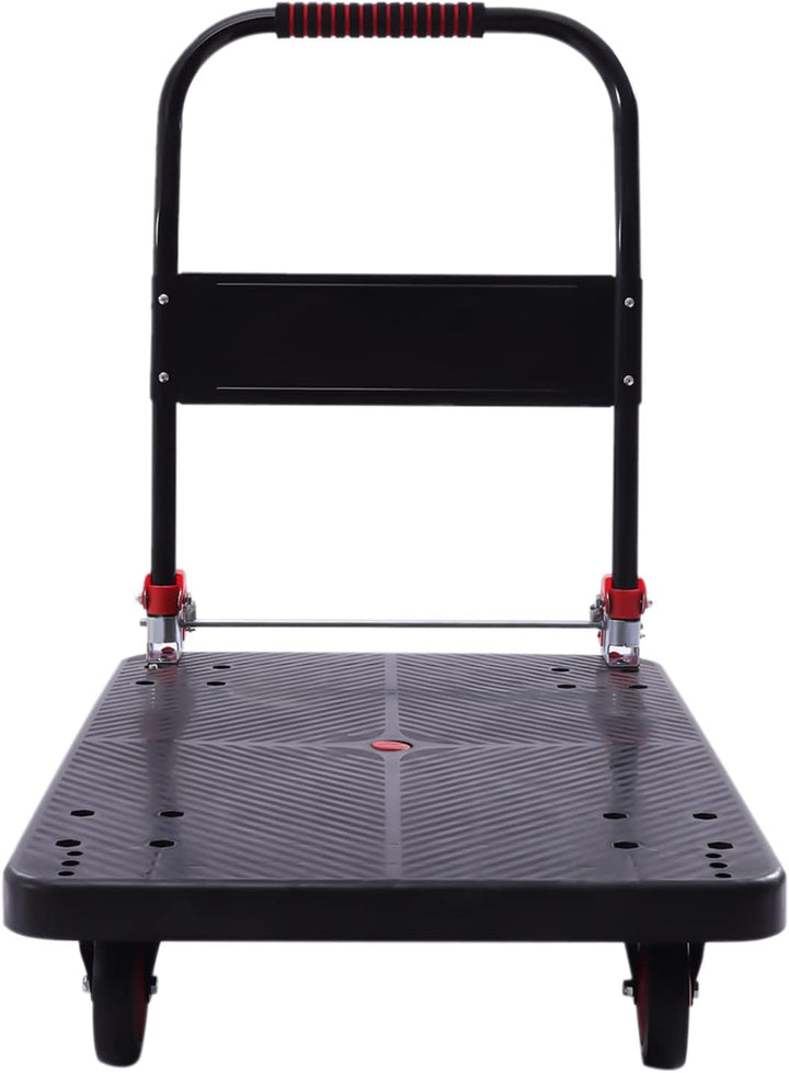 Plateauwagen bis 400 kg Tragkraft Transportwagen Handwagen Transportroller Klappbar Faltwagen Transp