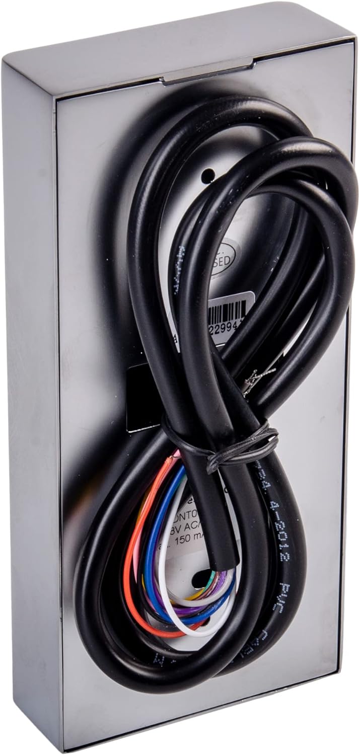 dnt Fingerprint-Codeschloss BioAccess PRO, DNT000013, Metall/Schwarz, Fingerprint-Codeschloss