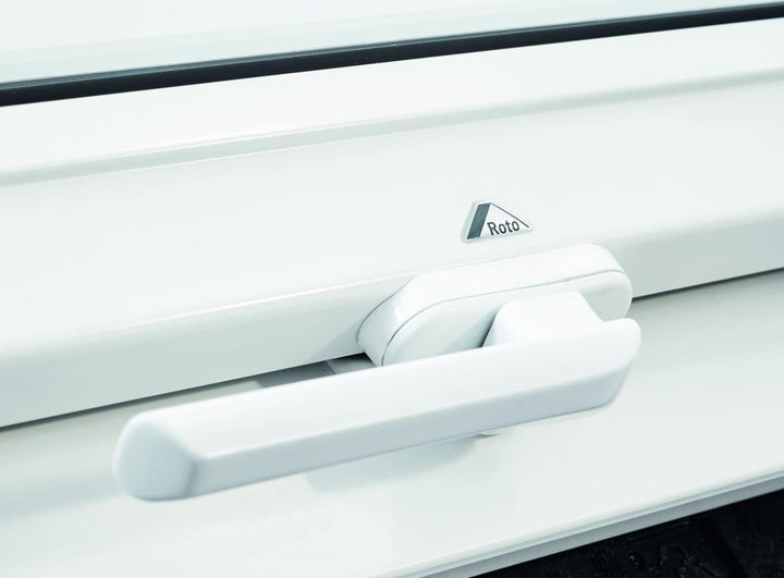 Original Roto Fenstergriff | Fenster Griff für Dachfenster der Baureihen R4 + R7 + 43 + 73 Holz und