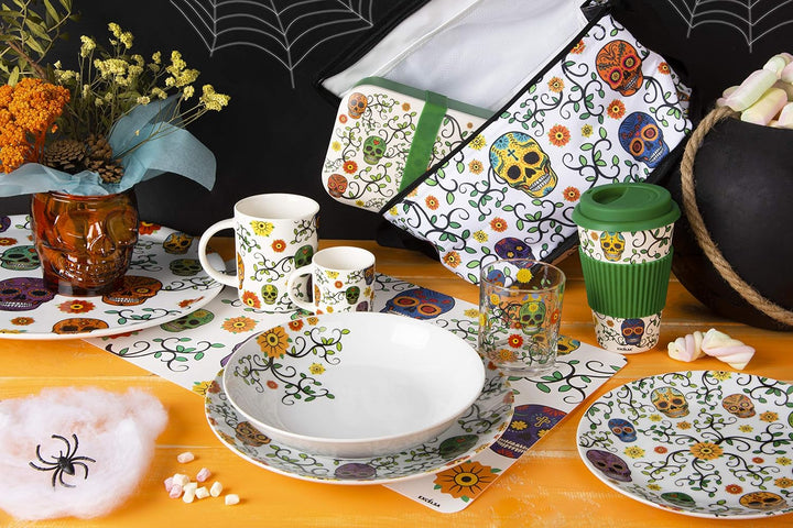 Excelsa Calavera Set mit 6 Gläsern, Glas, Calavera