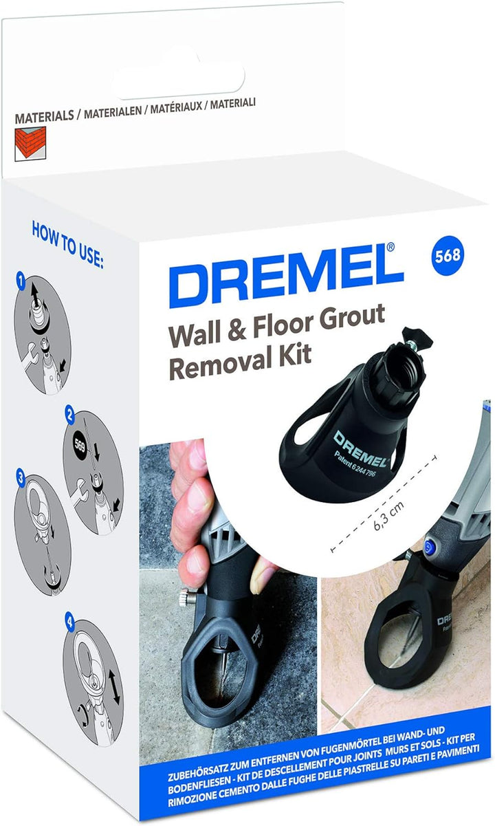 Dremel 4250 Rotationswerkzeug 175 W, Multifunktionswerkzeug-Set mit 35 Zubehören & 568 Zubehör Set f