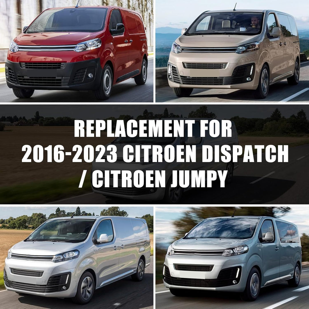 Opaltool Auto Windschutzscheiben Abdeckung für Citroen Jumpy Opel Vivaro 2016-2024, 600D Frontscheib