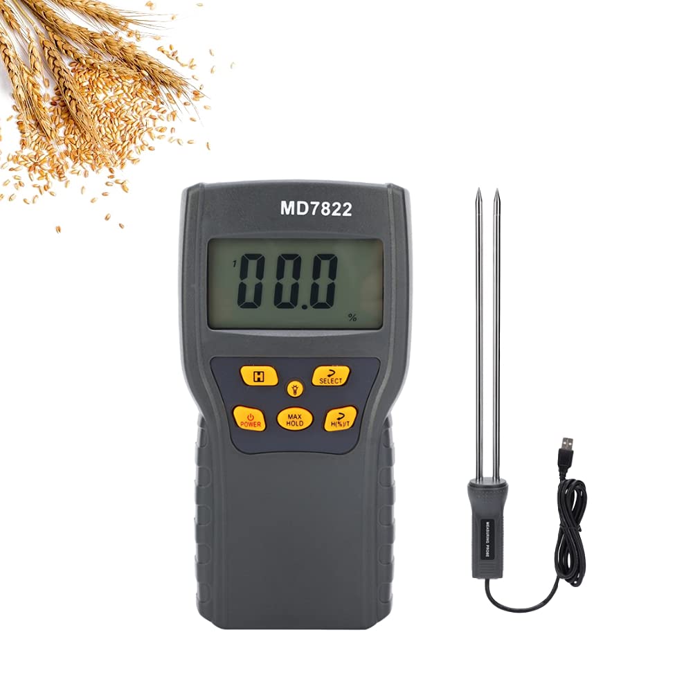 Tragbares Getreide-Feuchtigkeitsmessgerät, Mais-Messgerät Feuchtigkeits-Feuchtigkeitsmesser, 2% -30%