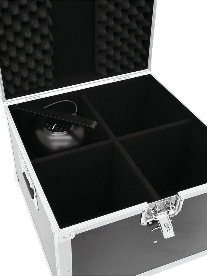 ROADINGER Flightcase EP-64 4x PAR-64 Spot kurz | Praktisches Flightcase für 4 PAR-64-Scheinwerfer