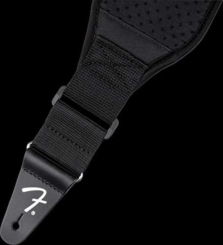 Fender© Swell Neoprene Strap, 7,5cm, Schwarz, Schwarz