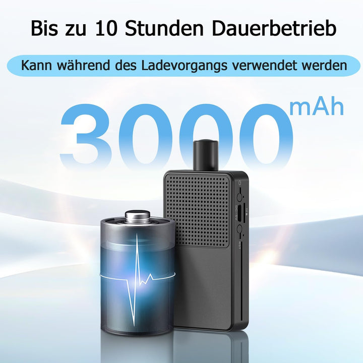 Digimor Mini Kamera Überwachung Innen | Mini Überwachungskamera 8-10hr Akkulaufzeit, 4K HD Mini Kame