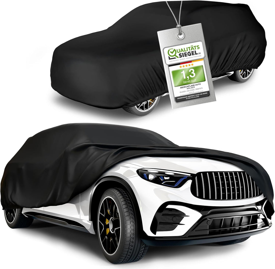 Walser Abdeckplane Auto All Weather, Abdeckplane wasserdicht, 100% wetterfeste Auto Abdeckplane, Aut