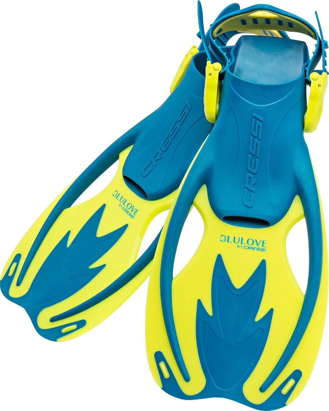 Cressi Rocks Kid - Schnorchelflossen für Kinder, oder Schnorchelset Kinder - Unisex Flossen L/X (34/