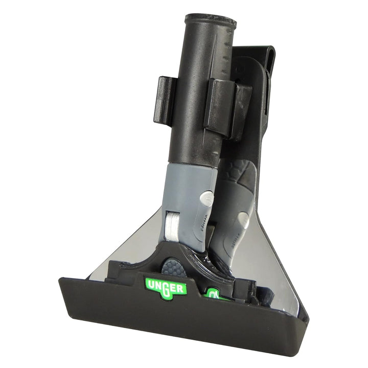 Unger ErgoTec Ninja Combo Glasschaber + Holster (Breite 15 cm, Winkel einstellbar: 0° - 30°, grosse
