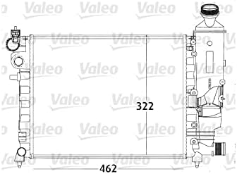 VALEO Kühler Motorkühlung 731498