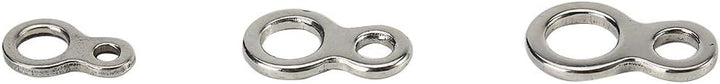 Demeras Angeln Split Rings Angeln Abbildung 8 Ringe 60 St¨¹ck Edelstahl Solid Fishing Abbildung 8 Ji