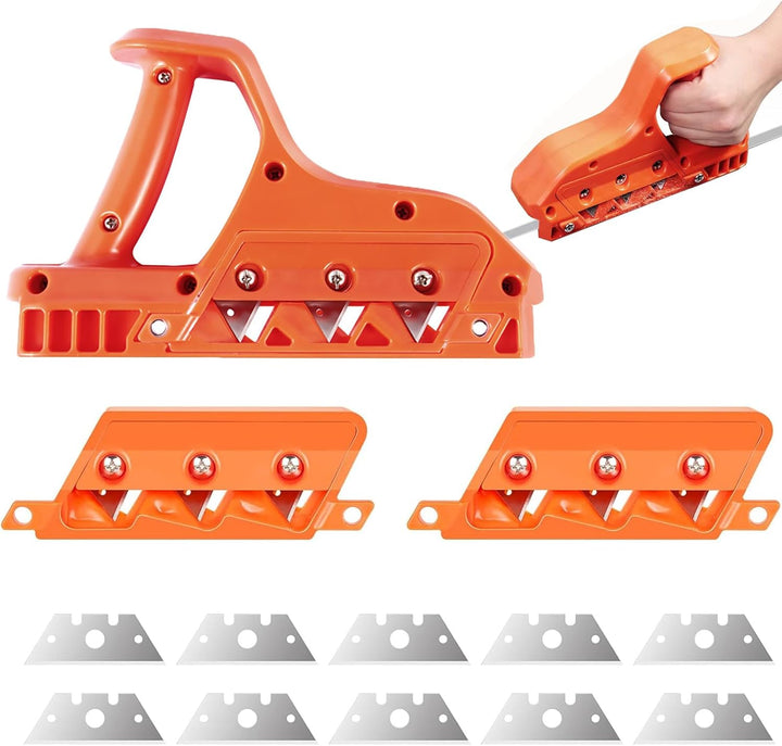 Kantenhobel für Gipskarton, Gipskartonplatten Schnellschneider, Gipskarton Handhobel Handwerkzeug, F