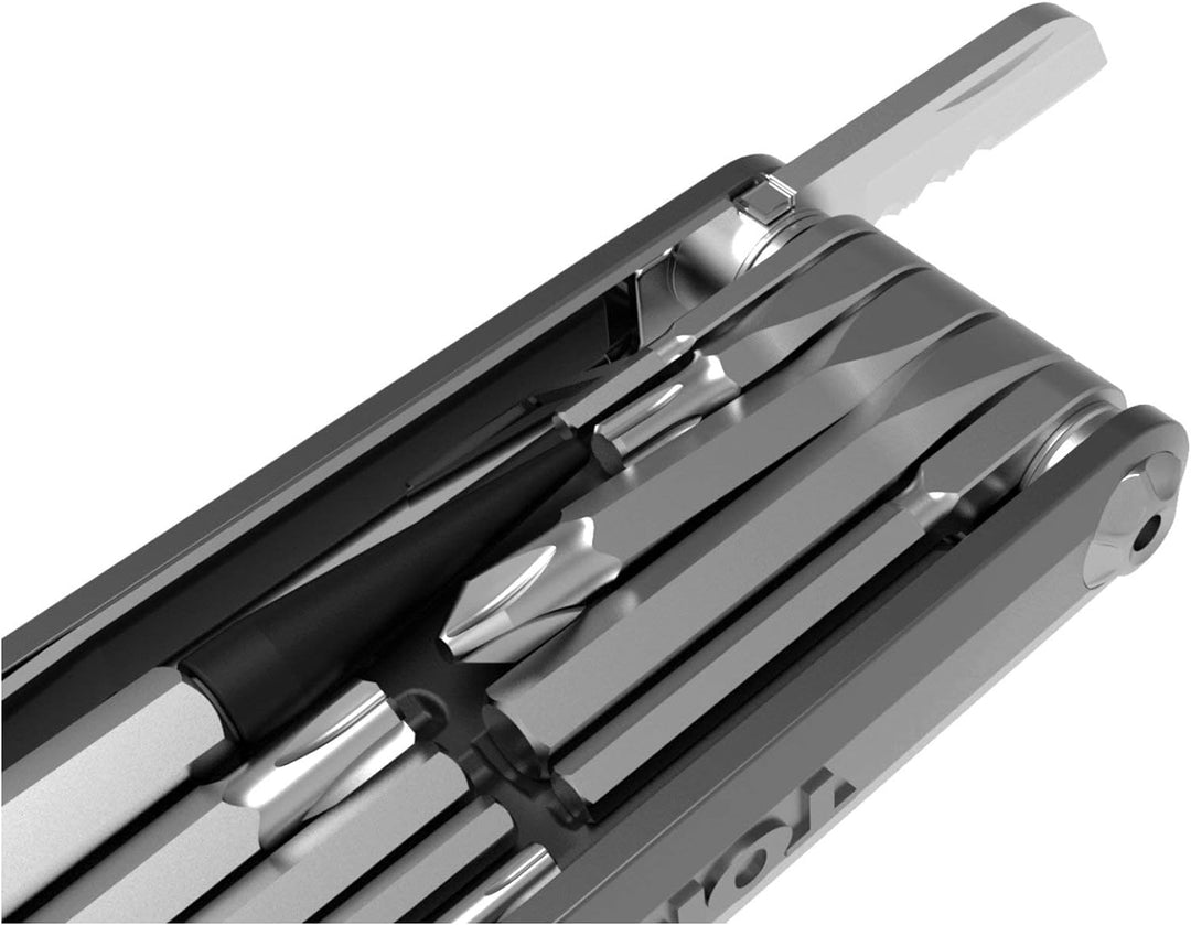 TOPEAK Tubi 18 Mehrzweckschlüssel 7,6cm Schwarz, 7,6cm Schwarz