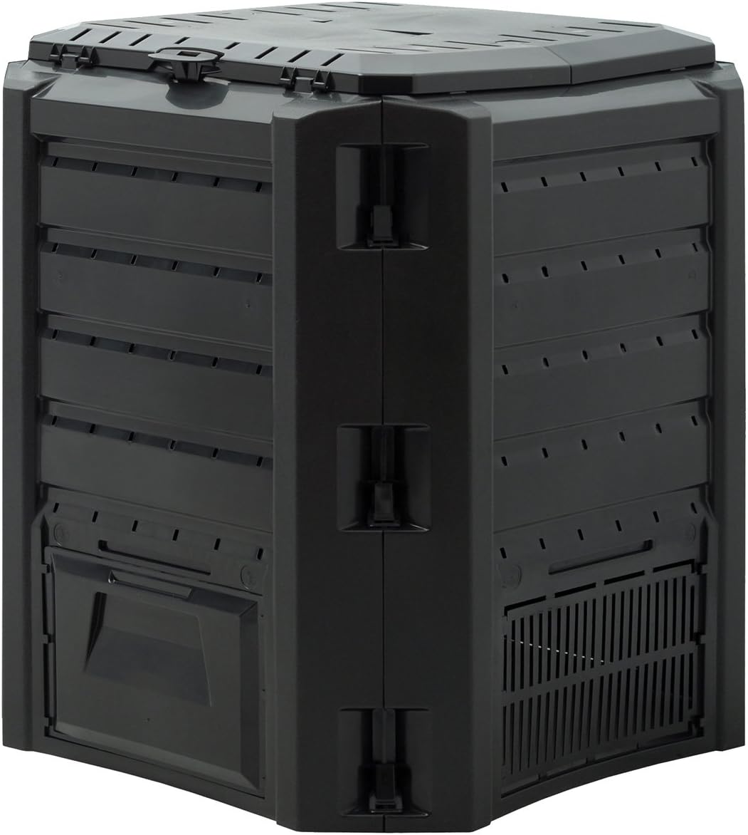 Komposter 380L Weitere Grössen: 800L 1200L 1600L Einzelmodul: 72 x 72 x 83cm witterungsbeständig Dec