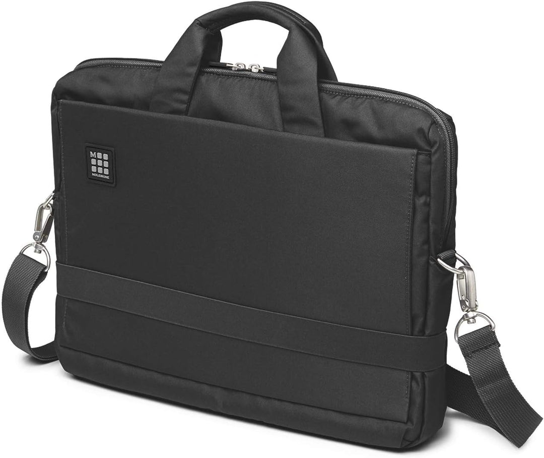 Moleskine ID Kollektion Horizontaler Messenger Bag mit Schultergurt (Gerätetasche für PC, Tablet, No