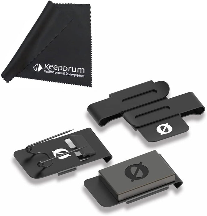 Rode FlexClip GO Befestigungs-Set + keepdrum Mikrofasertuch