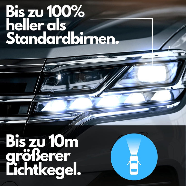 Diamond Vision 2x D2S 85V 35W | Xenon Look | Zugelassen & eintragungsfrei | Halogen KFZ Autolampen |