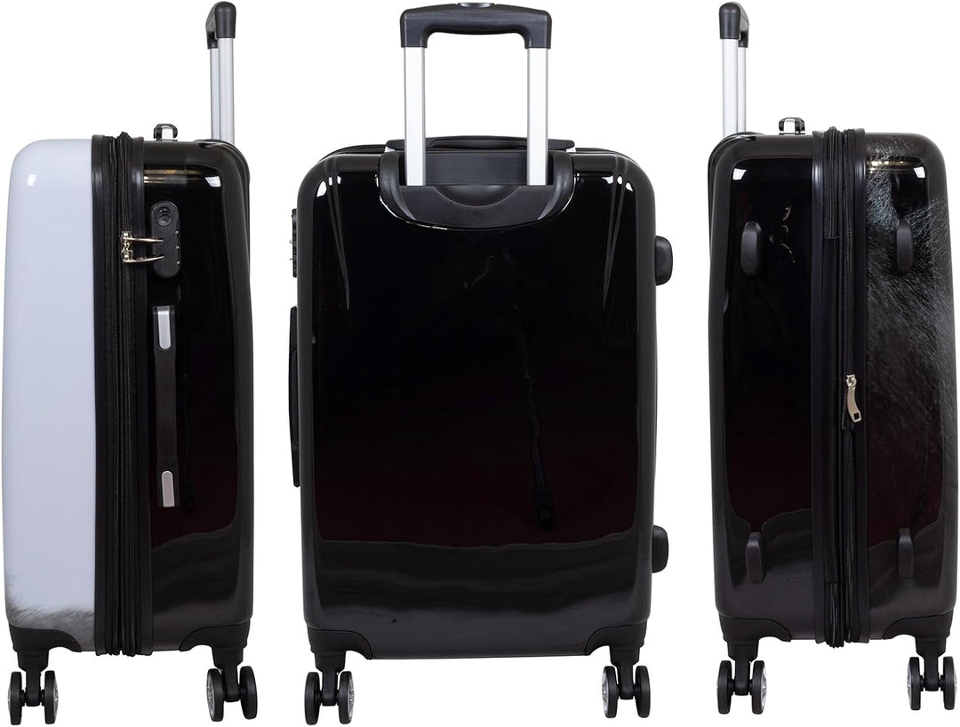 Trendyshop365 City-Koffer Hartschale mittelgross 67 cm - Gorilla Tier-Motiv Citykoffer - Grösse M Go