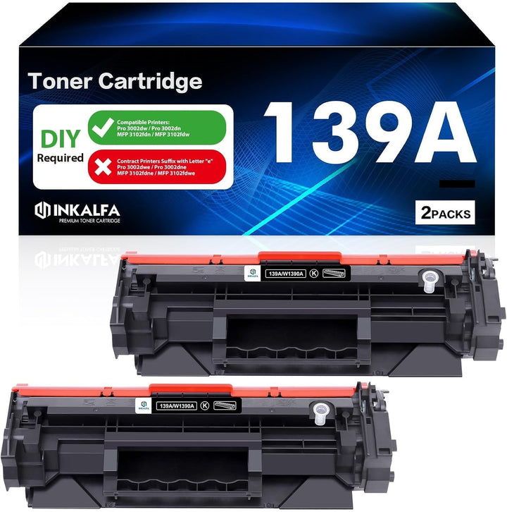 139A 139X Kompatibel für HP 139A 139X W1390A W1390X Laserjet Pro 3002dw 3002dn MFP 3102fdn 3102fdw 3