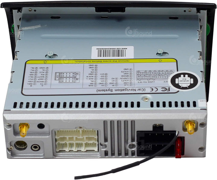 Costum fit Autoradio für Ducato 290 Android GPS Bluetooth WiFi Dab USB Full HD Touchscreen Display 7