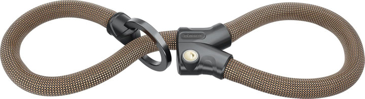 ABUS Kettenschloss Infinity Loop 1806 - flexibles Fahrradschloss mit 2 längenverstellbaren Schlaufen