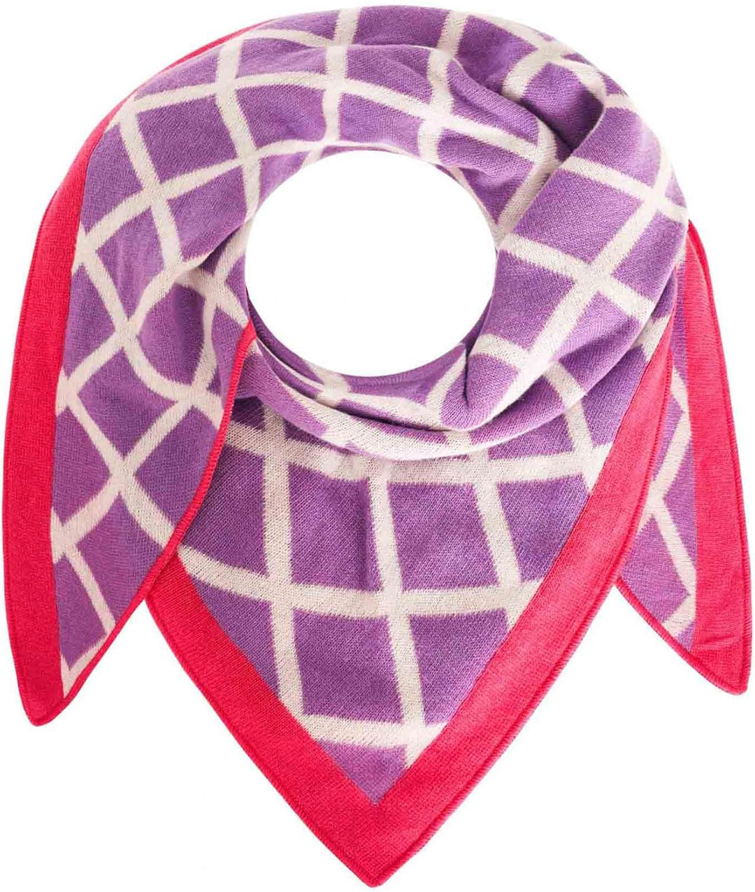 Zwillingsherz Dreieckstuch Stola Schal mit Kaschmir und Wolle für Damen Mädchen Jungen Kinder - Hoch