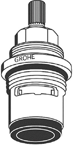Grohe Oberteil 3/4, Keramik, links 45887000, Links
