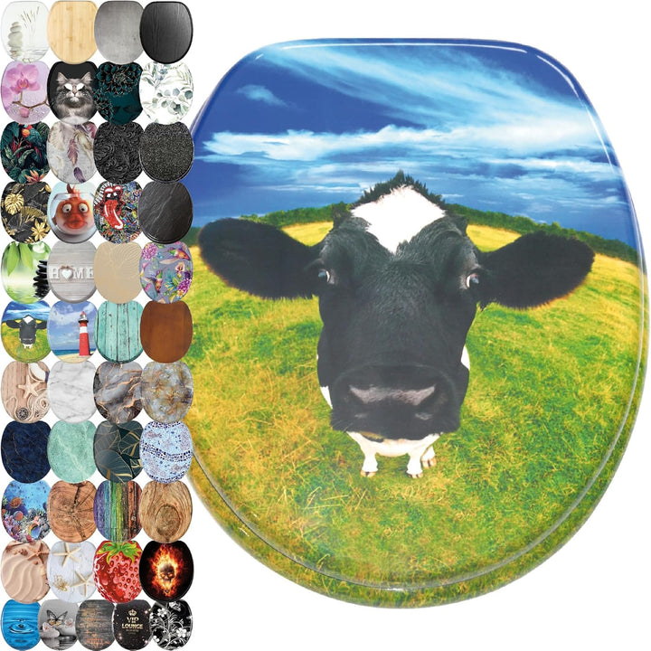 Sanilo WC Sitz, viele schöne Toilettendeckel zur Auswahl, hochwertige und stabile Qualität aus Holz