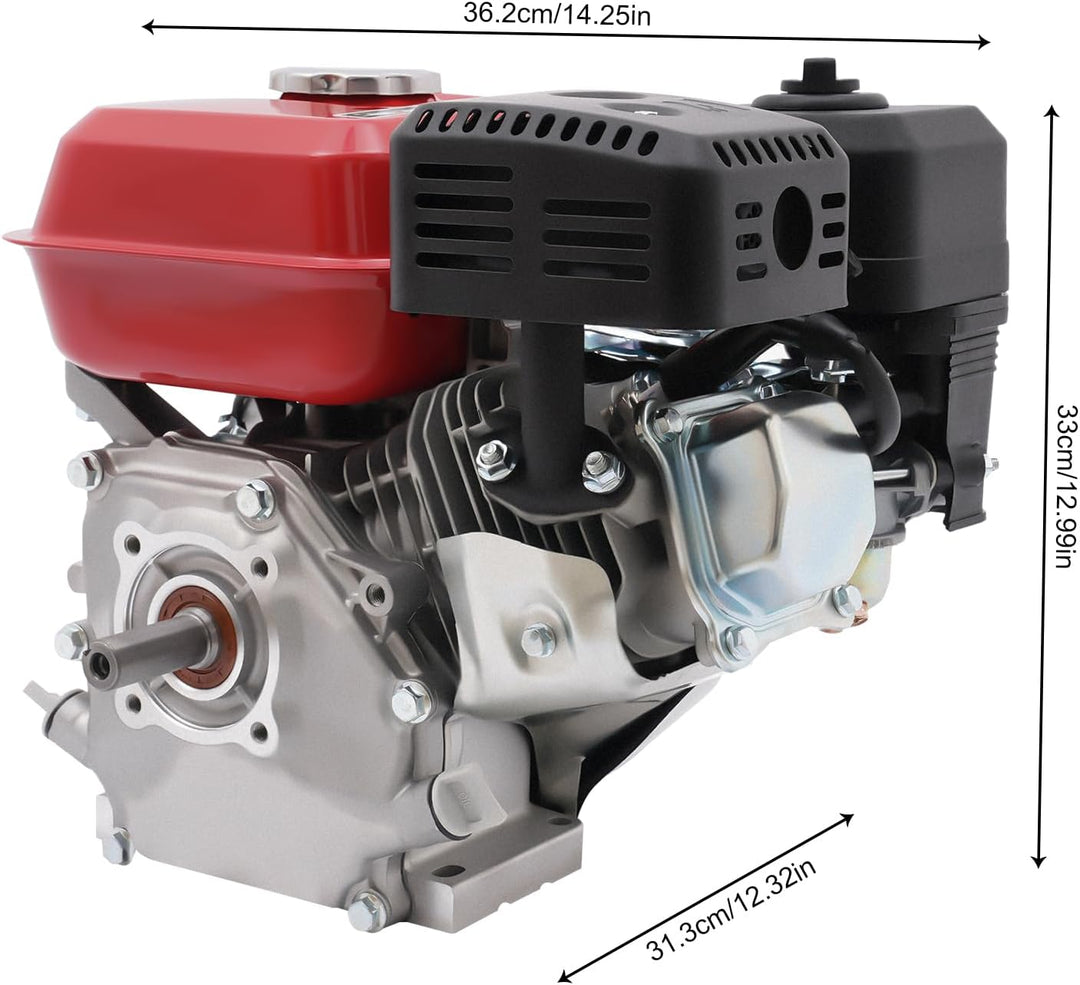 BJTDLLX 7.5 PS 210cc Benzinmotor Kartmotor Standmotor Antriebsmotor 4 Takt 3600 U/min Ersatzmotor 20