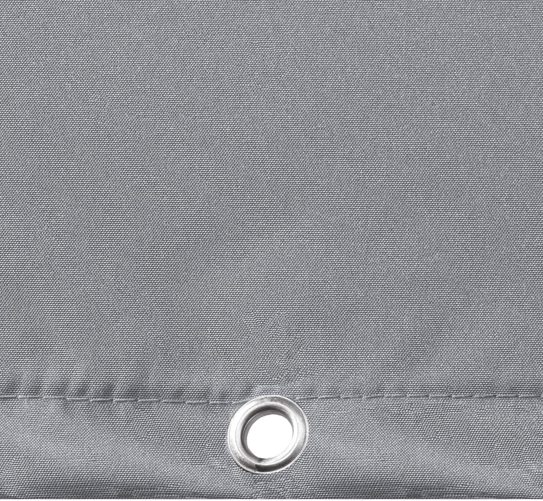 CelinaSun Sichtschutz Balkon 1,2 x 6 m hell grau PES Zaunblende mit Kabelbinder wasserabweisend Balk